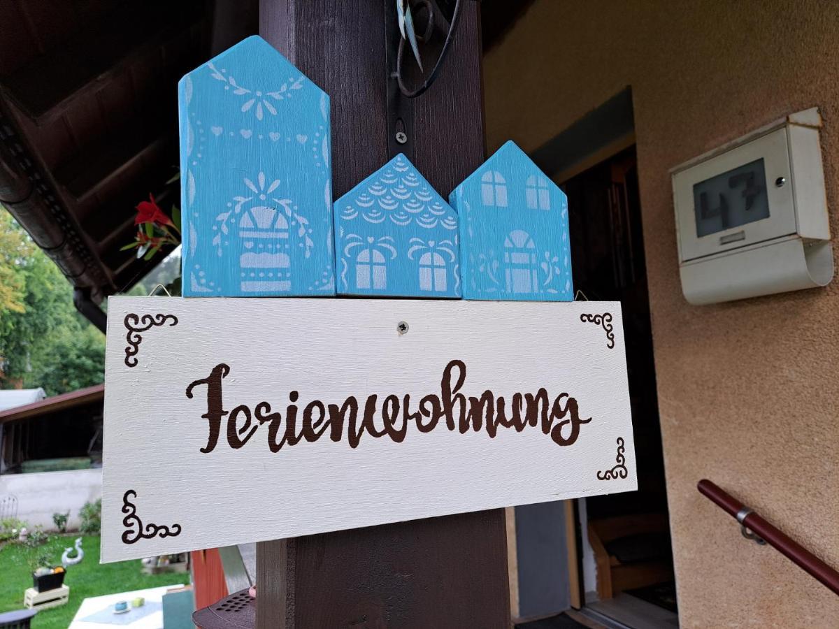 Ferienwohnung Sonja Mit Garten Und Freisitz Steinwiesen Exteriér fotografie